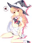  :o apron bad_id bad_pixiv_id black_panties blonde_hair bow braid breasts hat hat_bow kirisame_marisa long_hair midriff no_bra no_pants open_mouth panties puffy_short_sleeves puffy_sleeves shirt shirt_lift short_sleeves side-tie_panties single_braid sitting small_breasts solo spoken_squiggle squiggle touhou underboob underwear untied untied_panties v-shaped_eyebrows very_long_hair vest vest_lift waist_apron wariza white_bow witch_hat yellow_eyes yume_kichi 