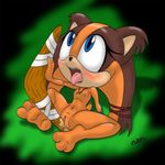  anthro badger barefoot big_eyes big_head blush boomerang drooling female fur hi_res looking_up mammal miniferu mustelid necklace nipples nude open_mouth pussy saliva sega sharp_teeth sitting solo sonic_(series) sonic_boom spread_legs spreading sticks_the_jungle_badger teeth tongue tongue_out vaginal video_games 
