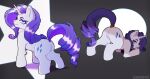 equid equine female friendship_is_magic glebyshka78 hasbro hi_res horse mammal my_little_pony nude pony rarity_(mlp) solo