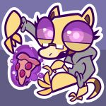 abra bbsartboutique cursed_sona food generation_1_pokemon hi_res nintendo pizza pokemon pokemon_(species)