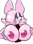 anthro black_penis breasts derpinasex fanon female female/female fnf_mods friday_night_funkin&#039; genitals green_eyes hi_res invalid_tag naked_female penis pink_body rouge_the_bat sega solo sonic.exe_(creepypasta) sonic_the_hedgehog_(series)