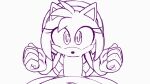 16:9 amy_rose animated anthro balls clothed clothing colorless duo erection eulipotyphlan faceless_character faceless_male fellatio female genitals gloves handwear hedgehog hexanne human interspecies looking_at_viewer male male/female mammal monochrome oral penile sega sex short_playtime simple_background sonic_the_hedgehog_(series) widescreen