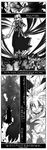  alice_margatroid bangs beru greyscale highres kirisame_marisa monochrome multiple_girls touhou translated 