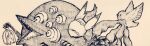  animal_ears animal_focus bandages bandages_over_eyes beak big_bird_(project_moon) bird bird_ears closed_mouth commentary_request extra_eyes extra_mouth feathers fire greyscale holding holding_lantern holding_scale judgement_bird lantern lobotomy_corporation masyu_ori monochrome no_humans open_mouth project_moon punishing_bird sharp_teeth spread_wings teeth traditional_media upper_body v-shaped_eyes wavy_mouth 
