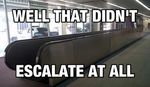  car day escalator humor inside light machine mechanical meme sunlight unknown_artist 