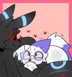 anthro aqua_(vygri) black_body black_fur bodily_fluids canid canine cum cum_in_mouth cum_inside eeveelution fox fur generation_2_pokemon genital_fluids hi_res male male/male mammal nintendo oral oral_penetration penetration pokemon pokemon_(species) thick_thighs umbreon vygri white_body white_fur xavier_(vygri)