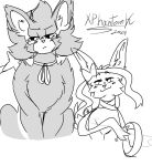  big_ears blush bow_ribbon cheek_tuft digital_media_(artwork) duo eeveelution eye_contact facial_tuft fan_character felid feline female female/female feral fluffy fur generation_4_pokemon generation_6_pokemon gesture grey_body grey_fur hair hi_res inner_ear_fluff looking_at_another luxray lyna_(xphantomk) lynx mammal mane markings nintendo pokemon pokemon_(species) ribbons seductive shimmer_(xphantomk) simple_background sketch suggestive suggestive_gesture sylveon tuft white_background white_body white_fur xphantomk 