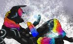  amazing dark gay glowing horny ice invalid_tag male marks penis rainbow silver_shadowheart snow tattoo 