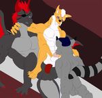  color draco1129 dragon flat fox fox_mccloud gay hypnosis male mammal mind_control nintendo possession raccoon sex silver_shadowheart sly_cooper sly_cooper_(series) star_fox video_games 