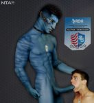  alien avatar cum fellatio gay james_cameron&#039;s_avatar male oral oral_sex penis sex 