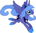  90sigma absurd_res alpha_channel equine female feral friendship_is_magic hi_res horn horse mammal my_little_pony pony princess_luna_(mlp) solo winged_unicorn wings 