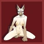  animal_humanoid anthro belly belly_squish breasts camel_toe canid canid_humanoid canine canine_humanoid canis cropped_ears dobermann docked_tail dog_humanoid domestic_dog erect_nipples female female/female fist genitals hi_res humanoid kneeling kneeling_on_bed kneeling_on_ground kneeling_position mammal mammal_humanoid mature_female moonshadows nipples nude nude_anthro nude_female pincher pinscher pouch_(anatomy) pubes pussy raised_arm raised_fist short_tail solo squish tail thigh_squish wide_hips 