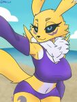  anthro bandai_namco digimon digimon_(species) female hi_res msc_cat renamon solo 