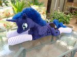  female friendship_is_magic horn horse jaiyikendra luna mammal my_little_pony plushie princess princess_luna_(mlp) royalty socks winged_unicorn wings 