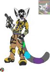  flat gun invalid_tag klynolder lemur mammal primate ranged_weapon sci-fi sic-fi vennon weapon 