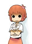  :3 bad_id bad_pixiv_id hair_bobbles hair_ornament kingyo_oukoku_no_houkai lowres mizutani_kaho mozou_crystal short_hair short_ponytail side_ponytail solid_circle_eyes solo yawara_(feedme) 