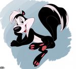  anus butt crazedg hindpaw invalid_tag looney_tune looney_tunes male mammal paws penis pep&#233;_le_pew pep&eacute;_le_pew skunk solo warner_brothers 