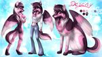  anthro breasts canine deseny female feral invalid_tag mammal model_sheet pussy solo wings wolf 