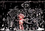  1other arm_at_side black_background boots brown_footwear brown_hair brown_pantyhose brown_shorts closed_eyes commentary deformed endogeny english_commentary english_text everyman_(undertale) frisk_(undertale) full_body grey_sweater heart highres holding kasuga_haruhi lemon_bread long_sleeves memoryhead no_mouth outline pantyhose petting purple_sweater reaper_bird red_outline short_hair short_shorts shorts simple_background snowdrake&#039;s_mother sparkle standing striped_clothes striped_sweater sweater turtleneck turtleneck_sweater two-tone_sweater undertale 