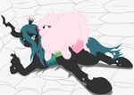  animal_genitalia blush butt changeling dickgirl dickgirl_on_female duo equine erection female feral fluffle_puff friendship_is_magic fun_cave horse horsecock intersex mammal my_little_pony penetration penis pillow pony poprocks queen_chrysalis_(mlp) sex 