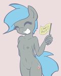  anthrofied blue_hair breasts cute cutie_mark english_text equine eyes_closed female flag flat_chested grin hair horse jade_shine mammal my_little_pony navel nipples nude original_character pegasus pony pussy small_boobs small_breasts smile solo teeth text whatsapokemon wings 