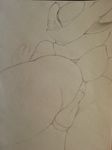  argento butt camel_toe drawing female first_person_view plain_background sega sonic_(series) swimsuit traditional_media 
