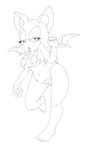  bat female mammal nipples rouge_the_bat sega solo sonic_(series) swimsuit 