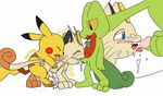  blue_eyes blush cum cum_in_mouth cum_inside erection fellatio forced gay group group_sex invalid_background male masturbation meowth nintendo oral oral_sex orgasm paralyzed penis pikachu pok&#233;mon pok&eacute;mon rape sex threesome treecko twig uncut video_games 