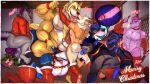 16:9 2024 4_arms 5_fingers abs absurd_res all_fours anal anal_penetration animal_genitalia animal_penis anthro anthro_on_anthro anthro_penetrated anthro_penetrating anthro_penetrating_anthro antlers artist_name athletic athletic_anthro athletic_male balls bell bell_collar bell_harness biceps big_balls big_biceps big_pecs big_tail black_eyebrows black_face black_hair black_nose blonde_hair blue_eyes blue_genitals blue_hair blue_inner_ear blue_penis blue_tail blue_tongue blush bodily_fluids body_hair border bottomless bottomless_anthro bottomless_male brown_antlers brown_eyebrows brown_horn butt canid canine canine_genitalia canine_penis chest_harness chest_tuft christmas christmas_clothing christmas_sweater christmas_topwear clothed clothing collar contact_onomatopoeia countershade_butt countershade_face countershade_tail countershade_torso countershading cutaway digital_drawing_(artwork) digital_media_(artwork) english_text erection exclamation_point eyebrows facial_hair fan_character fangs feet felid fingers foreskin genital_fluids genital_size_difference genitals glans glowing glowing_nose goatee green_tongue grey_body grey_face grey_feet grey_genitals grey_legs grey_penis grey_tail group group_sex hair handwear happy_trail harness hi_res holding_mistletoe holding_object holidays horn humanoid_genitalia humanoid_hands humanoid_penis inside interspecies kissing kuro_(kur0z) leash leash_pull leashed_collar legwear liam_(ogilvan) licking looking_at_another looking_at_partner looking_pleasured lunars_(lonelylostwolf1) male male/male male_penetrated male_penetrating male_penetrating_anthro male_penetrating_male mammal markings mistletoe moan motion_lines multi_arm multi_limb multicolored_hair multicolored_penis multicolored_tail muscular muscular_anthro muscular_arms muscular_legs muscular_male neck_tuft nipples onomatopoeia orange_leash orgy pecs penetration penile penile_penetration penis penis_in_ass penis_size_difference pink_arms pink_body pink_feet pink_fingers pink_genitals pink_glans pink_hair pink_hands pink_legs pink_penis pink_tongue plant plap purple_balls purple_genitals purple_penis purple_tail red_clothing red_collar red_handwear red_harness red_legwear red_nose red_sweater red_text_border red_text_outline red_topwear retracted_foreskin sex sharp_teeth signature sound_effects spank_marks sweater sweater_only tail tail_markings teeth text these_aren&#039;t_my_glasses thick_arms thick_thighs throbbing tongue tongue_out topwear topwear_only tuft two_tone_face two_tone_genitals two_tone_hair two_tone_penis urethra vein veiny_penis white_body white_border white_chest white_countershading white_face white_inner_ear white_text white_tuft widescreen wristband yellow_arms yellow_ears yellow_eyes yellow_face yellow_fingers yellow_hands yellow_legs yellow_tail zourik