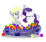  derpy_hooves_(mlp) duo equine female friendship_is_magic horn horse kyle23emma mammal my_little_pony pegasus pony rarity_(mlp) unicorn wings 