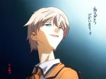  aki_(neyuki41028) blonde_hair blue_eyes isaki_kaname nagi_no_asukara neon_genesis_evangelion parody school_uniform short_hair style_parody 