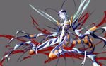  antennae blood breasts byneet claws compound_eyes extra_eyes horn insect_girl monster_girl mosquito_girl mosquito_musume nude one-punch_man oversized_limbs personification red_eyes small_breasts solo wallpaper 