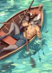 absurd_res anthro boat canid canine elie-s_den fish fox gun hi_res male mammal marine musket ranged_weapon sea solo vehicle water watercraft weapon