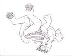  balls canine kwik lying mammal nude on_back playful sketch solo 