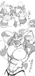  abs absurd_res anthro claws clothing cock_ring felid feline hi_res ig incineroar japanese_text litten looking_at_viewer male mammal muscular muscular_male nintendo nude open_mouth pecs penis pok&eacute;mon pok&eacute;mon_(species) sharp_teeth smile teeth text thong tongue video_games 