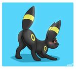  anatomically_correct anatomically_correct_pussy animal_genitalia anus ass_up barefoot blush butt canine canine_pussy eeveelution female feral fur kyoushiro looking_back mammal nintendo nude pok&#233;mon pok&eacute;mon pussy solo standing umbreon video_games 