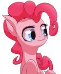 blue_eyes earth_pony equine female feral friendship_is_magic fur hair horse mammal my_little_pony pink_fur pink_hair pinkie_pie_(mlp) plain_background pony solo stoic5 white_background 