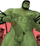 2_horns abs balls beard biceps black_hair black_rope demon demon_humanoid dopq facial_hair fangs genitals green_arms green_balls green_body green_chest green_fingers green_hands green_head green_legs green_nipples green_penis green_skin group hair heart_eyes heart_symbol hi_res horn humanoid humanoid_pointy_ears male muscular muscular_humanoid muscular_male nipples orc pecs penis pointy_ears red_body red_chest red_hair red_hands red_skin restrained_arms rope teeth tongue tongue_out trio tusks vein veiny_penis wings