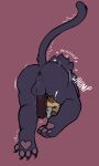 anthro anus balls bat big_nose black_body black_fur black_hair blush blush_lines bodily_fluids brown_body brown_eyes brown_fur butt carameltsi clairen_(rivals_of_aether) claws duo electronics exclamation_point feet felid feline female flat_colors fur genital_fluids genitals hair heart_symbol herm hi_res intersex leopard lying lying_on_another mammal motion_lines nude on_front pantherine pawpads paws penis phone pink_pawpads precum purring pussy raised_tail rivals_of_aether round_ears shaking shocked simple_background sound_effects spread_toes sweat sweatdrop tail ti-ti toes vaginal_fluids wet wide_eyed