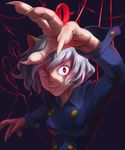  animal_ears bad_id bad_tumblr_id cat_ears collaboration emererre highres hunter_x_hunter looking_at_viewer neferpitou red_eyes reinarius short_hair silver_hair solo tail 