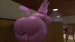 16:9 2022 3d_(artwork) against_counter against_furniture against_surface angry anthro backsack balls big_butt butt champa counter digital_media_(artwork) domestic_cat dragon_ball dragon_ball_super ear_piercing english_description felid feline felis genitals god_of_destruction gold_piercing hairless hairless_cat hi_res looking_back male mammal nude_anthro nude_male overweight overweight_anthro overweight_male piercing purple_body purple_skin rear_view solo sphynx_(cat) tail thick_thighs widescreen xeytech