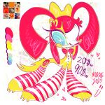 1:1 absurd_res bow_tie canid canine canis clown clown_makeup clown_nose domestic_dog female feral hi_res mammal mcdonald&#039;s morgue2025 poodle solo
