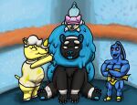2019 3_fingers acanthurid animal_crossing anthro arm_fin artist_logo bear belly berri_(coolkaius) big_belly bikini black_markings blue_inner_ear blue_lips blue_mane blue_nose blue_pawpads blue_tail blue_tongue blue_wall blush breasts buckteeth chest_tuft citra_(coolkaius) claws clothed clothed_anthro clothing colored crossed_arms digital_drawing_(artwork) digital_media_(artwork) disney dory_(finding_nemo) dress english_description eyebrows eyelashes eyes_closed fan_character featureless_arms featureless_legs female female_anthro feral fin finding_nemo finger_claws fingers fish food food_creature footwear fruit fully_clothed fully_clothed_anthro fur fur_markings generation_4_pokemon grey_sclera group hair half-closed_eyes hat hat_only headgear headgear_only headwear headwear_only hi_res horn larger_anthro larger_female larger_male lemon light lighting lips logo looking_at_another lying_on_another male male_feral mammal mane marine markings mostly_nude multicolored_body multicolored_fur muscular muscular_anthro muscular_female muscular_thighs narrowed_eyes nintendo no_pupils non-mammal_breasts noseless obese obese_anthro on_another overweight overweight_anthro pachirisu panties pawpads petting pink_eyes pink_tongue pixar plant pokemon pokemon_(species) purple_clothing purple_eyes purple_hat purple_headwear regal_tang rhinoceros shaded shoes sitting sitting_on_ground size_difference skywater smaller_anthro smaller_feral smaller_male smile smiling_at_another socks standing swimwear tail tail_fin teeth thick_thighs toe_claws tongue tongue_out tuft two-piece_swimsuit two_tone_body two_tone_fur two_tone_tail underwear usirihcap_(coolkaius) wall_(structure) white_body white_claws white_clothing white_eyebrows white_footwear white_fur white_hair white_markings white_socks white_tail yellow_bikini yellow_body yellow_clothing yellow_dress yellow_footwear yellow_horn yellow_panties yellow_shoes yellow_skin yellow_swimwear yellow_tail yellow_underwear