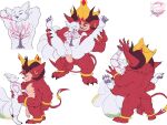 3_toes 4_arms 4_fingers 5_fingers anal anal_penetration anthro ball_slap ball_tuft balls canid canine canis cherry_blossom cherry_blossom_tree cherry_tree collar demon dominant duo feet fennephilim_fox fingers flower fruit_tree fur genitals gold_(metal) gold_crown gold_ear_ring gold_jewelry golden_rings hair hi_res holding_both_legs horn humanoid_genitalia humanoid_penis jewelry kled_(lol) league_of_legends leash leashed_collar looking_at_another male male/male mammal multi_arm multi_limb multi_tail muscular muscular_male pawpads penetration penis pink_collar pink_eyes pink_tattoo plant prunus_(flower) purple_pawpads red_body red_eyes red_fur red_hair riot_games slap spear_tail tail tattoo tencent thorns toes tree tuft vein veiny_penis white_body white_fur wolf yordle