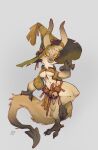 2023 2_horns 4_fingers anthro barefoot big_hat bird_skull bone breasts claws clothed clothed_anthro clothed_female clothing dated digital_media_(artwork) feet female female_anthro fingers foresttherotten fur furred_kobold furred_scalie furry_tail hand_on_tail hat headgear headwear hi_res horn kobold magic_user navel non-mammal_breasts non-mammal_navel on_one_leg orange_eyes pose scalie simple_background skimpy skull small_waist solo spade_tail standing tail thick_thighs toe_claws topwear under_boob white_body white_fur wide_hips window witch witch_hat yellow_eyes yellow_sclera