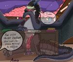 absurd_res anal anal_masturbation anal_penetration anus avox_(artist) black_body blind blindfold blush bodily_fluids book bookshelf butt claws desk digital_media_(artwork) dildo dildo_in_ass dildo_insertion dildo_sitting disability dragon dripping edging embarrassed english_text erection feral finger_claws furniture genital_fluids genitals grey_body hi_res hidden_sex_toy horn internal internal_anal knot knotted_dildo knotted_penis leaking_precum library male masturbation membrane_(anatomy) membranous_wings mythological_creature mythological_scalie mythology nightwing_(wof) nude object_in_ass penetration penile penis precum precum_drip scales scalie sensory_deprivation sex sex_toy sex_toy_in_ass sex_toy_insertion shaking shaking_butt shaking_legs shy simple_background sitting sitting_on_ground smile solo speech_bubble spread_wings starflight_(wof) stealth_masturbation stealth_sex story story_in_description table tail text toe_claws toying_self wings wings_of_fire