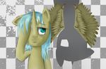  2014 abstract abstract_background absurd_res blood blue_eyes blue_hair equine female feral friendship_is_magic fur grimdark hair hi_res hooves horn horse mammal my_little_pony pony sad shadow solo spilight unicorn wings yellow_fur 
