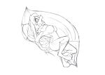 absurd_res anthro bodily_fluids breasts chaoshetra featureless_breasts female hair hi_res lagomorph leporid lop_(star_wars_visions) mammal organs ponytail rabbit shocked solo star_wars star_wars_visions stomach stomach_acid vore