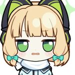  ... 1girl animal_ear_headphones animal_ears animated animated_gif aqua_jacket blonde_hair blue_archive blunt_bangs blunt_ends blush_stickers bow cat_ear_headphones cat_ears chunye_haruya commission dot_nose fake_animal_ears green_bow green_eyes green_halo hair_bow halo head_tilt headphones jacket jitome low-tied_sidelocks lowres midori_(blue_archive) midori_(winter)_(blue_archive) missing_commentary multicolored_jacket official_alternate_costume parted_lips scarf second-party_source short_hair sidelocks simple_background solo text_print transparent_background turn_pale upper_body white_jacket white_scarf winter_clothes zooming_out 