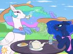  2014 arareroll equine female feral friendship_is_magic horn horse mammal my_little_pony pony princess_celestia_(mlp) princess_luna_(mlp) winged_unicorn wings 
